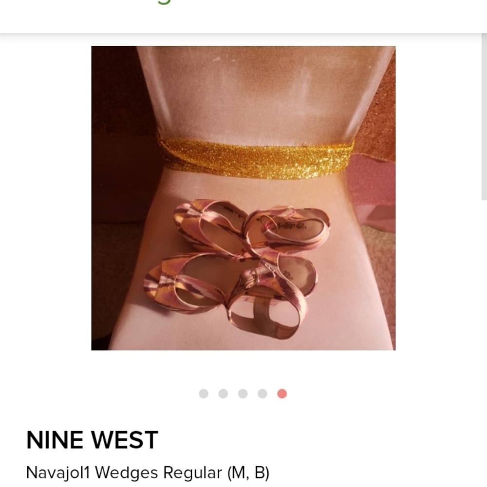 Cute wedge sandals never worn new condition
